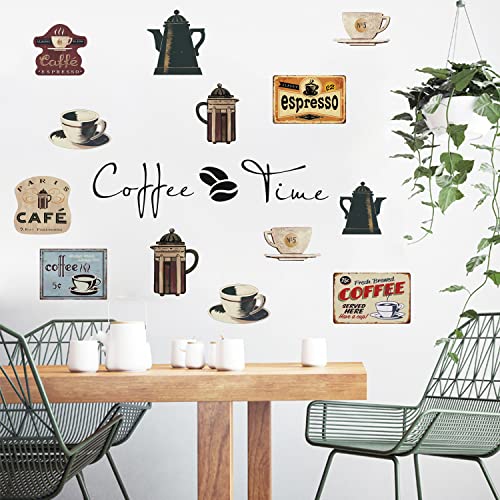 Runtoo Wandtattoo Kaffee Tasse Wandsticker Kaffeebohnen Kaffeemühle Wandaufkleber Kaffeebar Küche Esszimmer Wanddeko Runtoo Wandtattoo Kaffee Tasse Wandsticker Kaffeebohnen Kaffeemühle Wandaufkleber Kaffeebar Küche Esszimmer Wanddeko von Runtoo