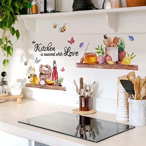 Runtoo Wandtattoo Küche Zitate Wandsticker Sprüche Gewürze Kochen Wandaufkleber Esszimmer Restaurant Küchenschrank Wanddeko Runtoo Wandtattoo Küche Zitate Wandsticker Sprüche Gewürze Kochen Wandaufkleber Esszimmer Restaurant Küchenschrank Wanddeko von Runtoo