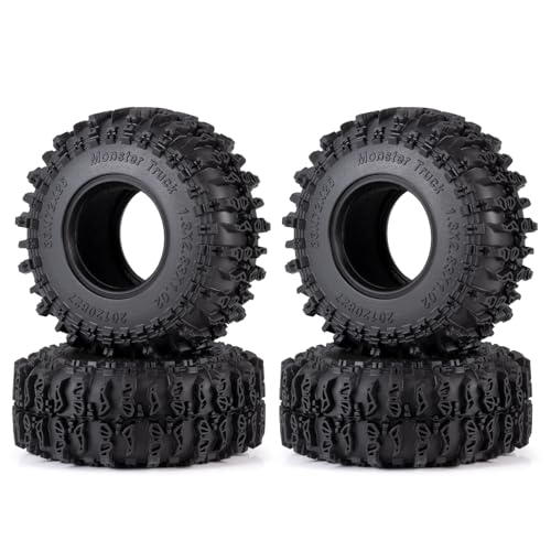 Runup 1,3 "72 * 26mm Radreifen Swamp Klauenschlamm Terrain -Reifen für TRX4M SCX24 1/18 1/24 RC Crawler Car (B) von Runup
