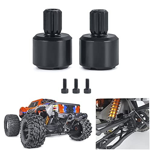 Runup 1 Paar Metall Diff Antriebsbecher für 1/5 X-Maxx XMAXX 8S 77086-4 RC Buggy LKW Auto Upgrade Teile von Runup