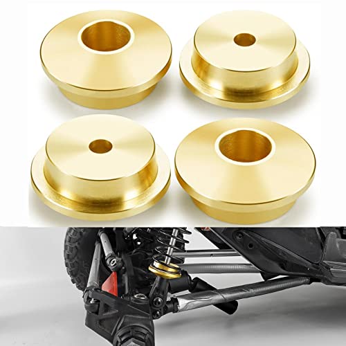 Runup 4 Stück/Set Messing Federhalter Stoßdämpfer für Axial SCX6 AXI05000 RC Crawler Car Upgrades Teile im Maßstab 1:6 von Runup