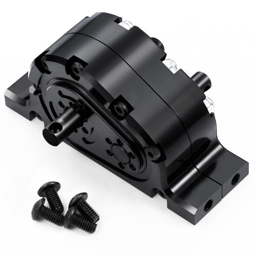 Runup -Aluminium -Legierungs -Transfergehäuse Getriebe 0,8 m 24T+12T Interne Ausrüstung für 1/14 Tamiya Truck RC Crawler Car Upgrades Runup -Aluminium -Legierungs -Transfergehäuse Getriebe 0,8 m 24T+12T Interne Ausrüstung für 1/14 Tamiya Truck RC Crawler Car Upgrades von Runup