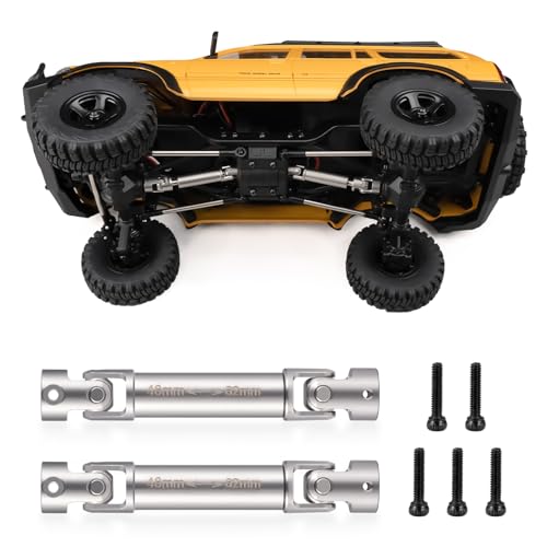 Runup Edelstahl RC-Antriebswelle 48-62 mm Antriebswelle für FMS FCX18 LC80 1/18 RC Crawler Car Upgrade-Teile Runup Edelstahl RC-Antriebswelle 48-62 mm Antriebswelle für FMS FCX18 LC80 1/18 RC Crawler Car Upgrade-Teile von Runup