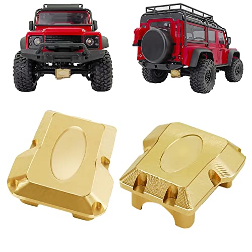 Runup Messing Vorderachse Hinterachse Differenzial Abdeckungen für TRX4M Bronco Defender 1/18 Crawler Auto Upgrade Teile 2 Stück Runup Messing Vorderachse Hinterachse Differenzial Abdeckungen für TRX4M Bronco Defender 1/18 Crawler Auto Upgrade Teile 2 Stück von Runup