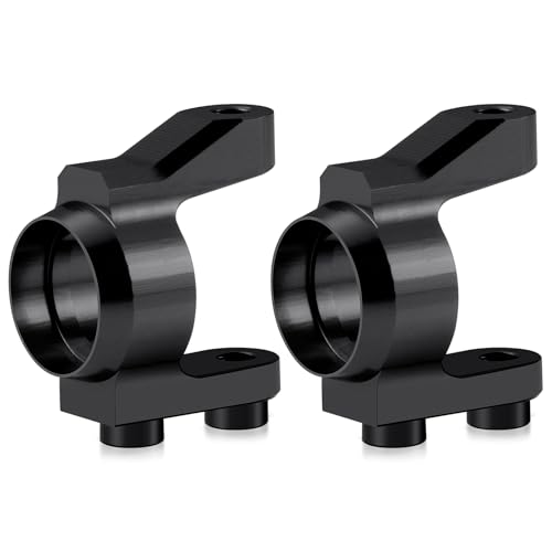 Runup RC Vorne Hinten Universal-Lenkungsbecher Träger Upgrade Teile aus Aluminiumlegierung für 1/10 Cero Ultra Drift Cars (Schwarz) von Runup