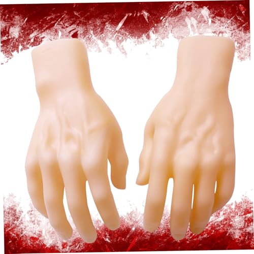 Halloween Hände Linke und rechte gruselige Vinyl PVC Hand gruselige realistische Hände blutige Leiche Teile für Spukhaus Requisiten Halloween Dekoration Halloween Hände Linke und rechte gruselige Vinyl PVC Hand gruselige realistische Hände blutige Leiche Teile für Spukhaus Requisiten Halloween Dekoration von Ruqingg