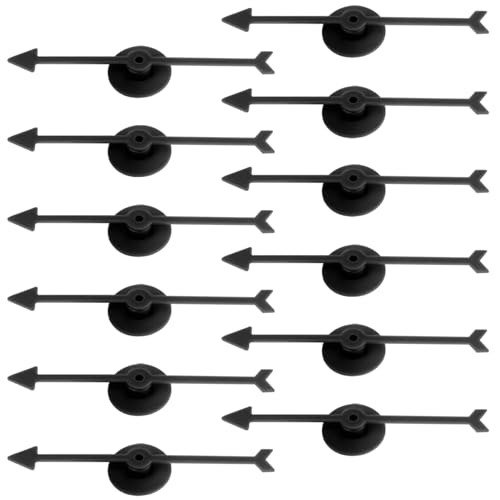 Ruqingg Game Spinner Arrow 12pcs 3, 9 -Zoll -Pfeilspinner mit Basis -Plastik -Spiel Spinner für DIY -Brettspiele Ersatzspinner für Spin The Wheel Funny Party Ruqingg Game Spinner Arrow 12pcs 3, 9 -Zoll -Pfeilspinner mit Basis -Plastik -Spiel Spinner für DIY -Brettspiele Ersatzspinner für Spin The Wheel Funny Party von Ruqingg
