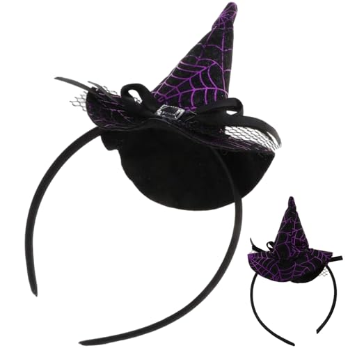 Ruqingg Halloween Stirnbänder Spinnen Witch Hüte Stirnbandzubehör Party Charaktere Cosplay Kostümzubehör Spinnen Witch Hut Ruqingg Halloween Stirnbänder Spinnen Witch Hüte Stirnbandzubehör Party Charaktere Cosplay Kostümzubehör Spinnen Witch Hut von Ruqingg