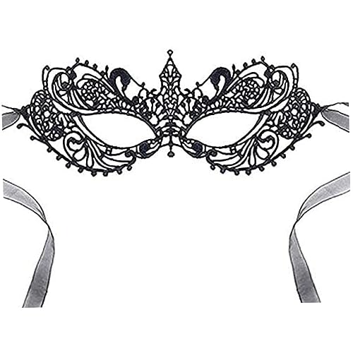 Ruqingg Masquerade -Maske für Frauen, Mode -Spitzen -Augenmaske mit Krawatte, Halloween für Kostümparty Ball Masquerade Ruqingg Masquerade -Maske für Frauen, Mode -Spitzen -Augenmaske mit Krawatte, Halloween für Kostümparty Ball Masquerade von Ruqingg