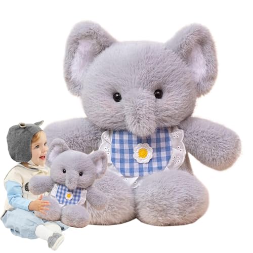Cartoon Bunny Plüsch Kinder Elefant Stofftier Lustige Wohnkultur Kreative Tischdekoration für Schlafzimmer Wohnzimmer Auto Sofa von Rurunklee