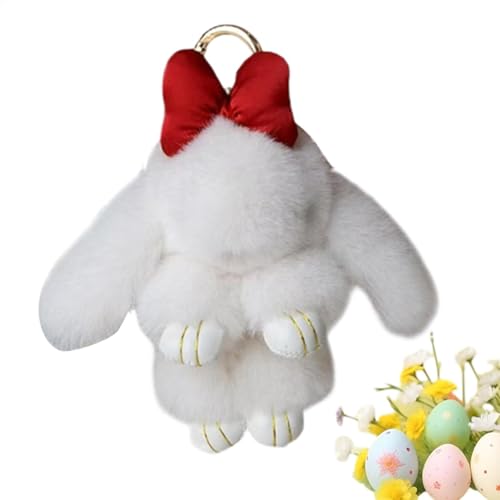 Rurunklee Osterhasen-Plüsch, Langohr-Hasen-Puppen-Charm, buntes Hasen-Stofftier, Plüsch-Schlüsselzubehör für Kinder Rurunklee Osterhasen-Plüsch, Langohr-Hasen-Puppen-Charm, buntes Hasen-Stofftier, Plüsch-Schlüsselzubehör für Kinder von Rurunklee
