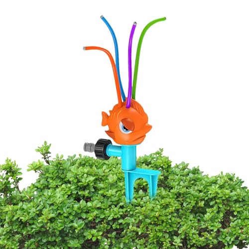 Rurunklee Sprinkler-Spielzeug für Kinder, Wassersprinkler für den Garten | Sprühwasserspielzeug für Kinder - Bewässerungswerkzeug in Form von Meereslebewesen für Strände, Gärten, Schwimmbäder, von Rurunklee