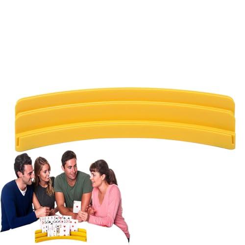 Spielkartenhalter | Tragbarer Kartenständer Dreischichtig - Aufbewahrungskoffer, Professionelles Tischzubehör, Deck-Sammelstücke für Familienspielabende Spielkartenhalter | Tragbarer Kartenständer Dreischichtig - Aufbewahrungskoffer, Professionelles Tischzubehör, Deck-Sammelstücke für Familienspielabende von Rurunklee