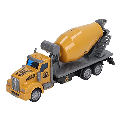 Rushbom 1:50 Legierungsmischlastwagen mit Legierungsmixer von 1:50, Stanzkaste-Baufahrzeug, Zementmixer Spielzeugwagen Skala Hohe Simulation Rückenbackauto-Spielzeug Glossy (Langer Kopf) von Rushbom