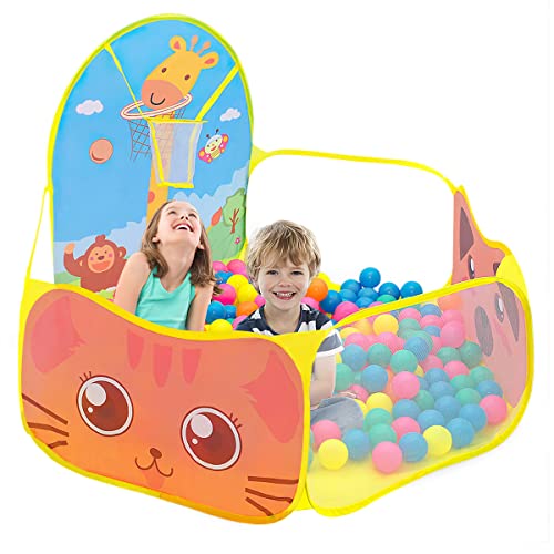 Bällebad Baby Ruspela Bällebad Mädchen Pop-Up-Spielzelt für Kinder, Outdoor Faltbare Ball Grube, mit Basketballkorb, Gelb (ohne den Ball) Bällebad Baby Ruspela Bällebad Mädchen Pop-Up-Spielzelt für Kinder, Outdoor Faltbare Ball Grube, mit Basketballkorb, Gelb (ohne den Ball) von Ruspela