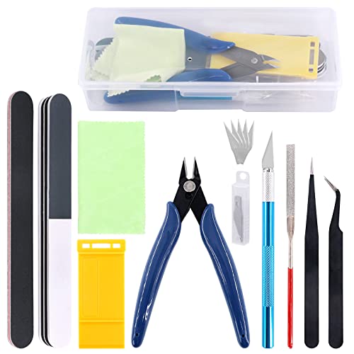 Rustark 10-teiliges Modellwerkzeug-Bastelset Modellierer Bauset für Gundam Basic Modell Montage, Bauen und Reparieren Rustark 10-teiliges Modellwerkzeug-Bastelset Modellierer Bauset für Gundam Basic Modell Montage, Bauen und Reparieren von Rustark