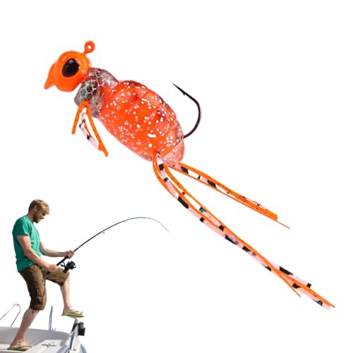 Ruwshuuk Angelköder, Angelköder Simulations Swimbaits Set, Vielseitiges Kompaktes Köderzubehör für Süßwasser mit Realistischer Schwimmaktion von Ruwshuuk