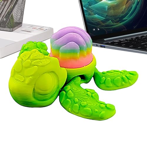 Ruwshuuk Schildkröten Deko, Bewegliche Schildkröten Sammlerfigur, Sammelbare Tierfiguren Mit Artikulierbaren Gliedern Für Kinder & Erwachsene Als Schreibtischdekoration Und Partygeschenke Ruwshuuk Schildkröten Deko, Bewegliche Schildkröten Sammlerfigur, Sammelbare Tierfiguren Mit Artikulierbaren Gliedern Für Kinder & Erwachsene Als Schreibtischdekoration Und Partygeschenke von Ruwshuuk