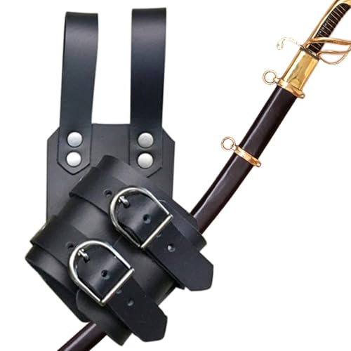 Ruwshuuk Schwertgürtel aus Leder, Bindbare Lederschwerter , Mittelalterlicher Lederschwert-Holstergürtel, Schwerthaltergürtel für Halloween-Cosplay Ruwshuuk Schwertgürtel aus Leder, Bindbare Lederschwerter , Mittelalterlicher Lederschwert-Holstergürtel, Schwerthaltergürtel für Halloween-Cosplay von Ruwshuuk