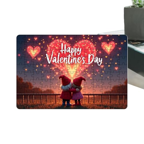 Ruwshuuk Valentinstag-Puzzle,Puzzle Valentinstag | STEM-Puzzlespielzeug | Set mit 130 romantischen Denksportaufgaben für Puzzle-Liebhaber, farbenfrohes, herausforderndes Puzzle Ruwshuuk Valentinstag-Puzzle,Puzzle Valentinstag | STEM-Puzzlespielzeug | Set mit 130 romantischen Denksportaufgaben für Puzzle-Liebhaber, farbenfrohes, herausforderndes Puzzle von Ruwshuuk