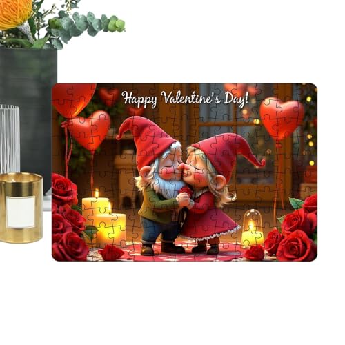 Ruwshuuk Valentinstag-Puzzle,Puzzle Valentinstag | STEM-Puzzlespielzeug | Set mit 130 romantischen Puzzles für Erwachsene und Kinder, farbenfrohes, herausforderndes Puzzle, Lernpuzzle für den Ruwshuuk Valentinstag-Puzzle,Puzzle Valentinstag | STEM-Puzzlespielzeug | Set mit 130 romantischen Puzzles für Erwachsene und Kinder, farbenfrohes, herausforderndes Puzzle, Lernpuzzle für den von Ruwshuuk