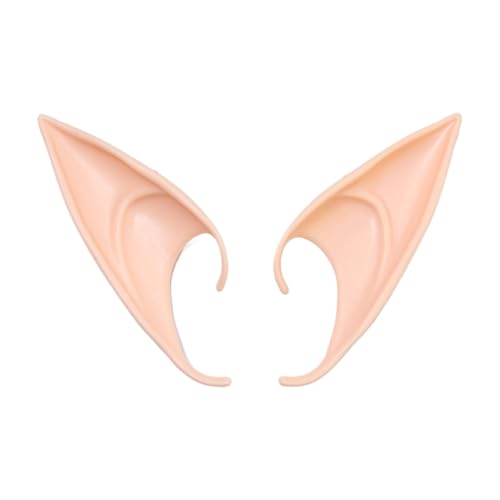 Elfenohren, 1 Pair Elf Ohren für Kinder und Erwachsene, Elfen-Ohren Anime Fee Cosplay, Elfen Ohren Zubehör for Halloween Karneval Partydekorationen Elfenohren, 1 Pair Elf Ohren für Kinder und Erwachsene, Elfen-Ohren Anime Fee Cosplay, Elfen Ohren Zubehör for Halloween Karneval Partydekorationen von Ruyeiig