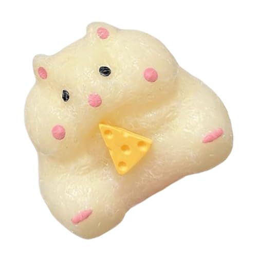 Ruyeiig Fidget Zappelspielzeug Hamster - Niedliche Sensorik Drück Spielzeuge Zur Stressbewältigung | Sensorisches Entspannungs Spielzeug Für Erwachsene, Kinder & Jugendliche Ruyeiig Fidget Zappelspielzeug Hamster - Niedliche Sensorik Drück Spielzeuge Zur Stressbewältigung | Sensorisches Entspannungs Spielzeug Für Erwachsene, Kinder & Jugendliche von Ruyeiig