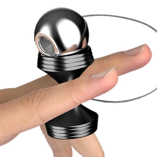 Ruyeiig Fingertipp Spielzeug - Kugelspinner Aus Aluminium Als Fingerspitzen Spielzeug | Sensorikspielzeug Hand-Auge-Koordination Pädagogisches Lernspielzeug Geschenk Für Kinder Mädchen Ruyeiig Fingertipp Spielzeug - Kugelspinner Aus Aluminium Als Fingerspitzen Spielzeug | Sensorikspielzeug Hand-Auge-Koordination Pädagogisches Lernspielzeug Geschenk Für Kinder Mädchen von Ruyeiig