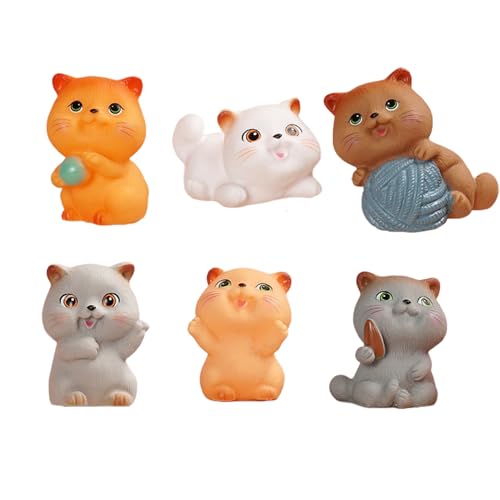 Ruyeiig Katzen Stressball,6 Stück Weiche Hundeförmige Sensorik Spielzeuge | Miniatur Spiele Für Stressabbau Alle Altersgruppen Jugend Familie Freunde Schule Arbeit Ruyeiig Katzen Stressball,6 Stück Weiche Hundeförmige Sensorik Spielzeuge | Miniatur Spiele Für Stressabbau Alle Altersgruppen Jugend Familie Freunde Schule Arbeit von Ruyeiig