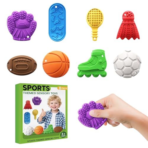 Ruyeiig Kinder Sensorikspielzeug | Musikinstrument Form Stressabbau Fidget Toy,Handtrainingsspiel Aus Silikon Für Jugendliche Erwachsene Zuhause Klassenraum Arbeit von Ruyeiig