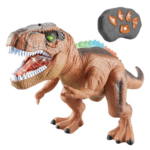 Ruyeiig Kinder Spielzeug Dinosaurier - Fernbedienung Dinosaurier Mit Licht & Sprühfunktion & Echtem Brüllen - RC Laufende Spielfigur Spielzeug für Kinder Mädchen Geburtstagspartys Ruyeiig Kinder Spielzeug Dinosaurier - Fernbedienung Dinosaurier Mit Licht & Sprühfunktion & Echtem Brüllen - RC Laufende Spielfigur Spielzeug für Kinder Mädchen Geburtstagspartys von Ruyeiig