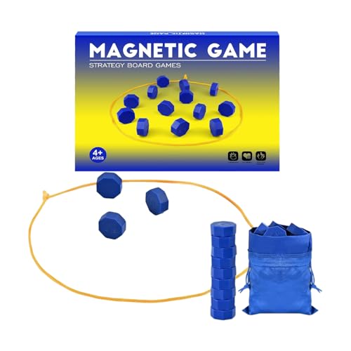 Ruyeiig Magnet Schach | Strategiespiel Brettspiel Mit Schnur,Logik Fähigkeiten Reiseschach mit Schnur für Camping Familie Haus Party Schule Outdoor Versammlung Ruyeiig Magnet Schach | Strategiespiel Brettspiel Mit Schnur,Logik Fähigkeiten Reiseschach mit Schnur für Camping Familie Haus Party Schule Outdoor Versammlung von Ruyeiig
