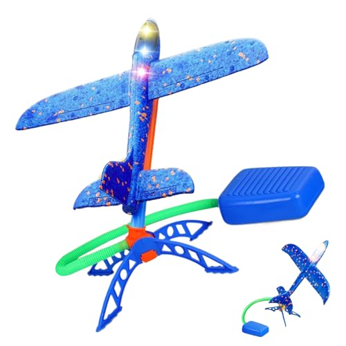 Ruyeiig Raketenstart,Stampfstart Flugzeugspielzeug - Interaktives Flugzeug Spielzeug Für Park Garten Aktivitäten Kinder Mädchen Ab 1 2 3 Jahren Ruyeiig Raketenstart,Stampfstart Flugzeugspielzeug - Interaktives Flugzeug Spielzeug Für Park Garten Aktivitäten Kinder Mädchen Ab 1 2 3 Jahren von Ruyeiig