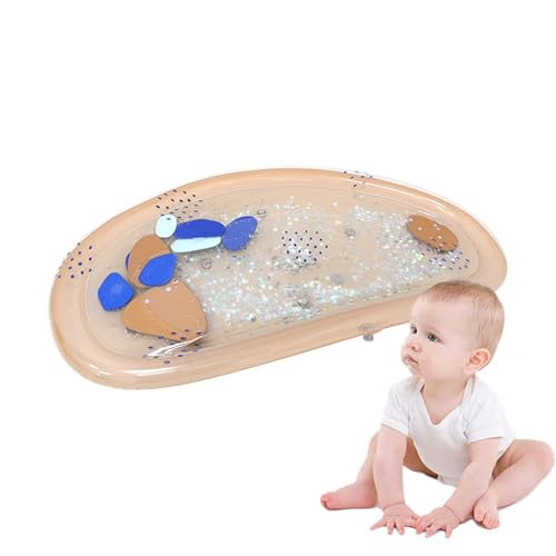 Ruyeiig Wasser Bauchlage Matte - Aufblasbare Spielmatte | Aktivität Spielerisch Lernen Entwicklungsspielzeug Sensorik Für Wickeltisch Bett Zuhause Ruyeiig Wasser Bauchlage Matte - Aufblasbare Spielmatte | Aktivität Spielerisch Lernen Entwicklungsspielzeug Sensorik Für Wickeltisch Bett Zuhause von Ruyeiig