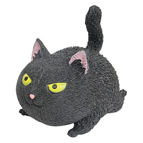 Rvtkak Angry Cute Cat Shaped Ball Toy Relief Stress Squeeezed Toys Geschenk für Kinder und Erwachsene von Rvtkak