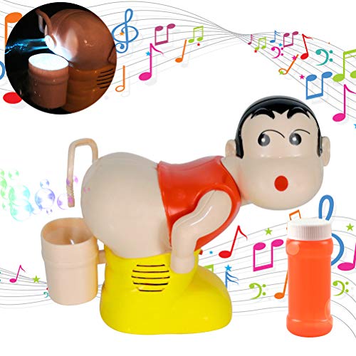 Rvtkak Bubble Fart Blower, Kids Cartoon Elektrische Seifenblase, Furzblasenmaschine, leichte Musik, lustiges Scherzspielzeug, Wasserblasen, Kinderspielzeug, große Blasen Kinder Rvtkak Bubble Fart Blower, Kids Cartoon Elektrische Seifenblase, Furzblasenmaschine, leichte Musik, lustiges Scherzspielzeug, Wasserblasen, Kinderspielzeug, große Blasen Kinder von Rvtkak