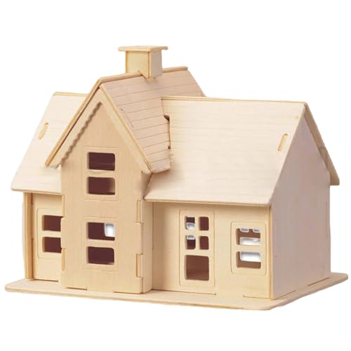 Holzhäuser für Handwerk 1 Set Natrual 3D -Holz -Rätsel Assembly House Modell Bildung ländliches 3D -Rätsel für Erwachsene Häuser für Handwerk Holzhäuser für Handwerk 1 Set Natrual 3D -Holz -Rätsel Assembly House Modell Bildung ländliches 3D -Rätsel für Erwachsene Häuser für Handwerk von Rwigeboo