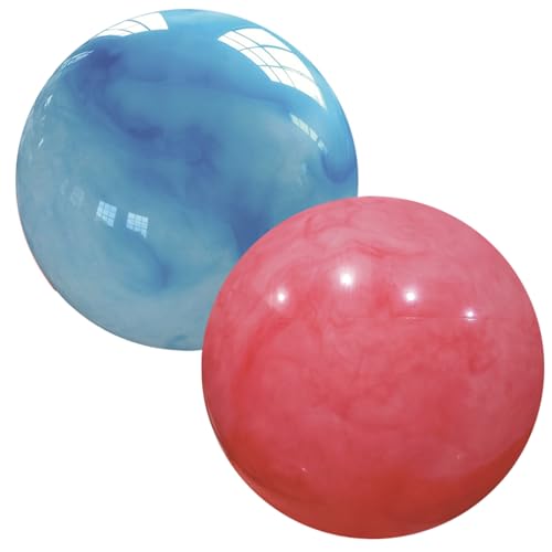 Rwigeboo 2 PCS Big Bouncy Bälle, 8, 7 Zoll aufblasbarer Gummiball, perfekt für Park, Hinterhof, Strand, Party bevorzugt große Hüpfbälle Rwigeboo 2 PCS Big Bouncy Bälle, 8, 7 Zoll aufblasbarer Gummiball, perfekt für Park, Hinterhof, Strand, Party bevorzugt große Hüpfbälle von Rwigeboo