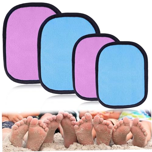 Rwigeboo 4PCS Sandentferner für Strand, 2 Größen Effizienter praktischer Sandentferner, weich Rwigeboo 4PCS Sandentferner für Strand, 2 Größen Effizienter praktischer Sandentferner, weich von Rwigeboo