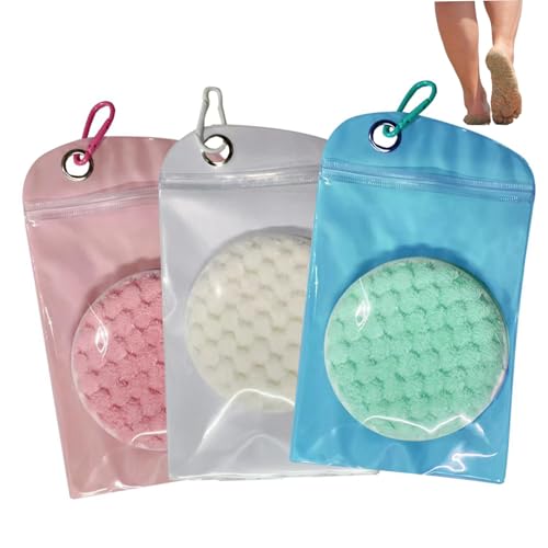 Rwigeboo Sandentferner für Strand, 3pcs 4, 7 Zoll weich hautfreundlicher Baumwoll -Sand -Sand -Remover mit hängenden Wasserdichten Beutel für Strandvolleyball -Sandboxen Rwigeboo Sandentferner für Strand, 3pcs 4, 7 Zoll weich hautfreundlicher Baumwoll -Sand -Sand -Remover mit hängenden Wasserdichten Beutel für Strandvolleyball -Sandboxen von Rwigeboo