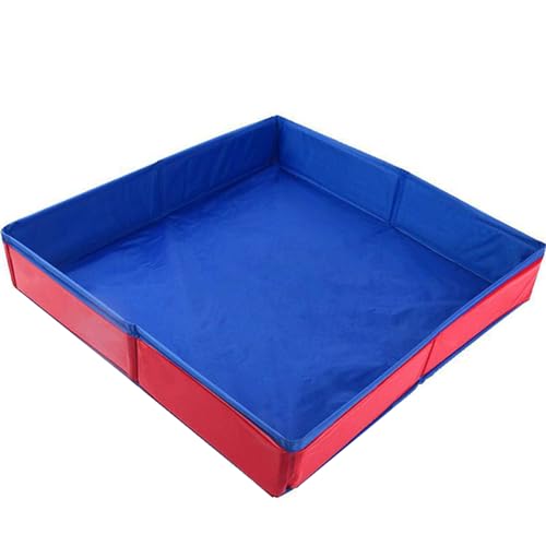 Sandtisch, PVC Klappes Sandkasten, sicheres Outdoor -Box -Spielzeug, 19.69x19.69x3.15 Fun Tably Sensory Toys, Bildung für Kindertisch Sandtisch, PVC Klappes Sandkasten, sicheres Outdoor -Box -Spielzeug, 19.69x19.69x3.15 Fun Tably Sensory Toys, Bildung für Kindertisch von Rwigeboo