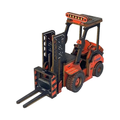 Rxbycxshi 3D Puzzle Mechanischer Gabelstapler, Holzpuzzle Auto Modellbausatz für Erwachsene Kreativer DIY-Bausatz für Dekoration, Steampunk Baufahrzeuge Geschenke - 113 Teile Rxbycxshi 3D Puzzle Mechanischer Gabelstapler, Holzpuzzle Auto Modellbausatz für Erwachsene Kreativer DIY-Bausatz für Dekoration, Steampunk Baufahrzeuge Geschenke - 113 Teile von Rxbycxshi