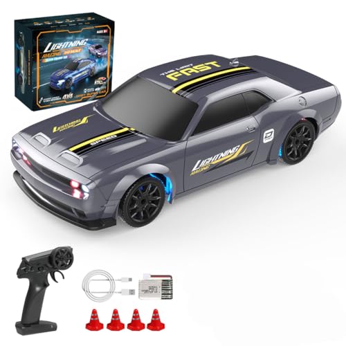 Rxbycxshi RC Auto 1/43 Mini Drift Car RC Racing Car Sportwagen für Erwachsene - 2.4G Full-Proportional von Rxbycxshi