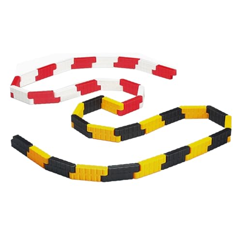 Rxbycxshi RC Auto Bahn Fechten Drift Racing Car Straßensperre DIY Straße Barriere Zubehör für 1:64/1:43/1:32 Auto von Rxbycxshi