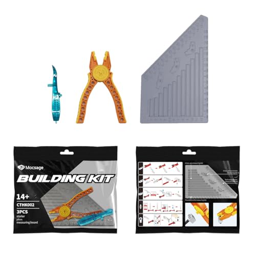Rxbycxshi Tech Ersatzteile Set Klemmbausteine Bausteinwerkzeuge 3 Teile Bausteine Hilfswerkzeug Set Messlineal Bausteine Zange Hilfswerkzeug Kompatibel mit Großen Marken Ersatzteile Rxbycxshi Tech Ersatzteile Set Klemmbausteine Bausteinwerkzeuge 3 Teile Bausteine Hilfswerkzeug Set Messlineal Bausteine Zange Hilfswerkzeug Kompatibel mit Großen Marken Ersatzteile von Rxbycxshi