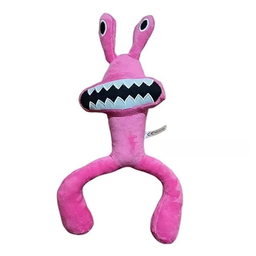 RxinDZ Rainbow Friends Plush Toys Suit,Blue Mouth Water Monster,Doctor's Head,Yellow Duck,Red Dragon,Long Hand Monster for Kinder Birthday Easter and Fans Gifts(Pink Monster Stereo) von RxinDZ