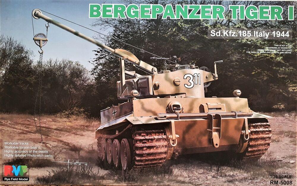 Bergepanzer Tiger I Sd.Kfz.185 Italy1944 Bergepanzer Tiger I Sd.Kfz.185 Italy1944 von Rye Field Model