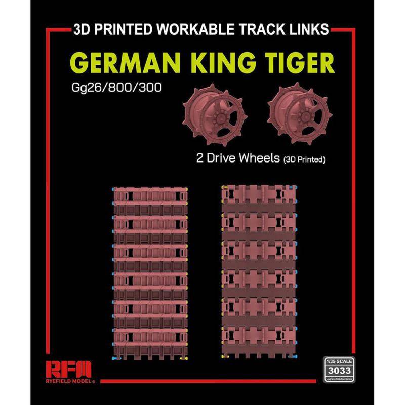 German King Tiger GG26/800/300 German King Tiger GG26/800/300 von Rye Field Model
