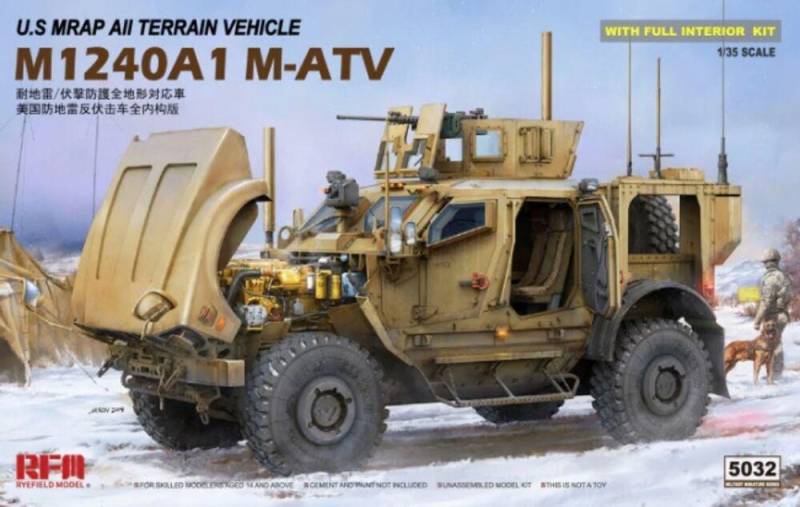 M-ATV (MRAP All Terrain Verhicle) M1024A1 von Rye Field Model
