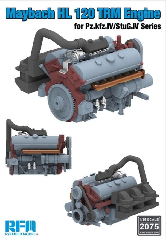 Maybach HL 120 TRM Engine for Pz.Kpfw.IV / StuG.IV Series von Rye Field Model